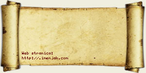 Šale Džaković vizit kartica